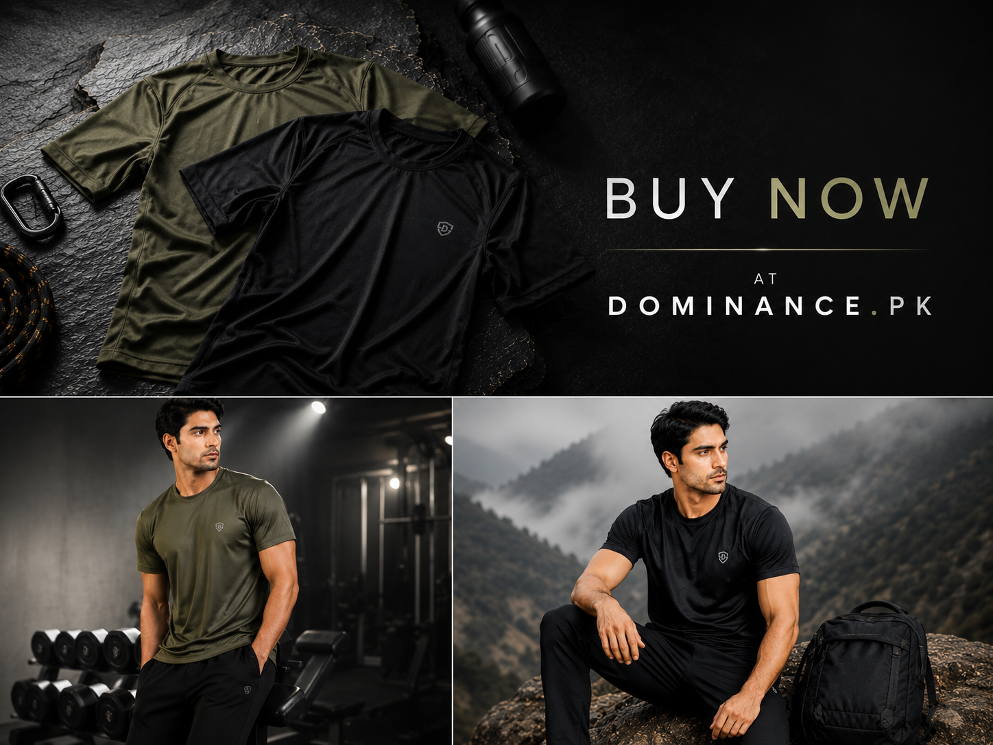 : Best Gym T-Shirt in Pakistan (2026): Why the Dominance Dry-Fit Performance T-Shirt Beats Your Cotton Tee