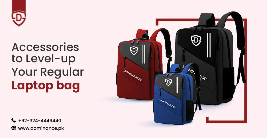 Laptop bags, backpacks, cargo pants, leather gloves, Dominance.pk, travel accessories 