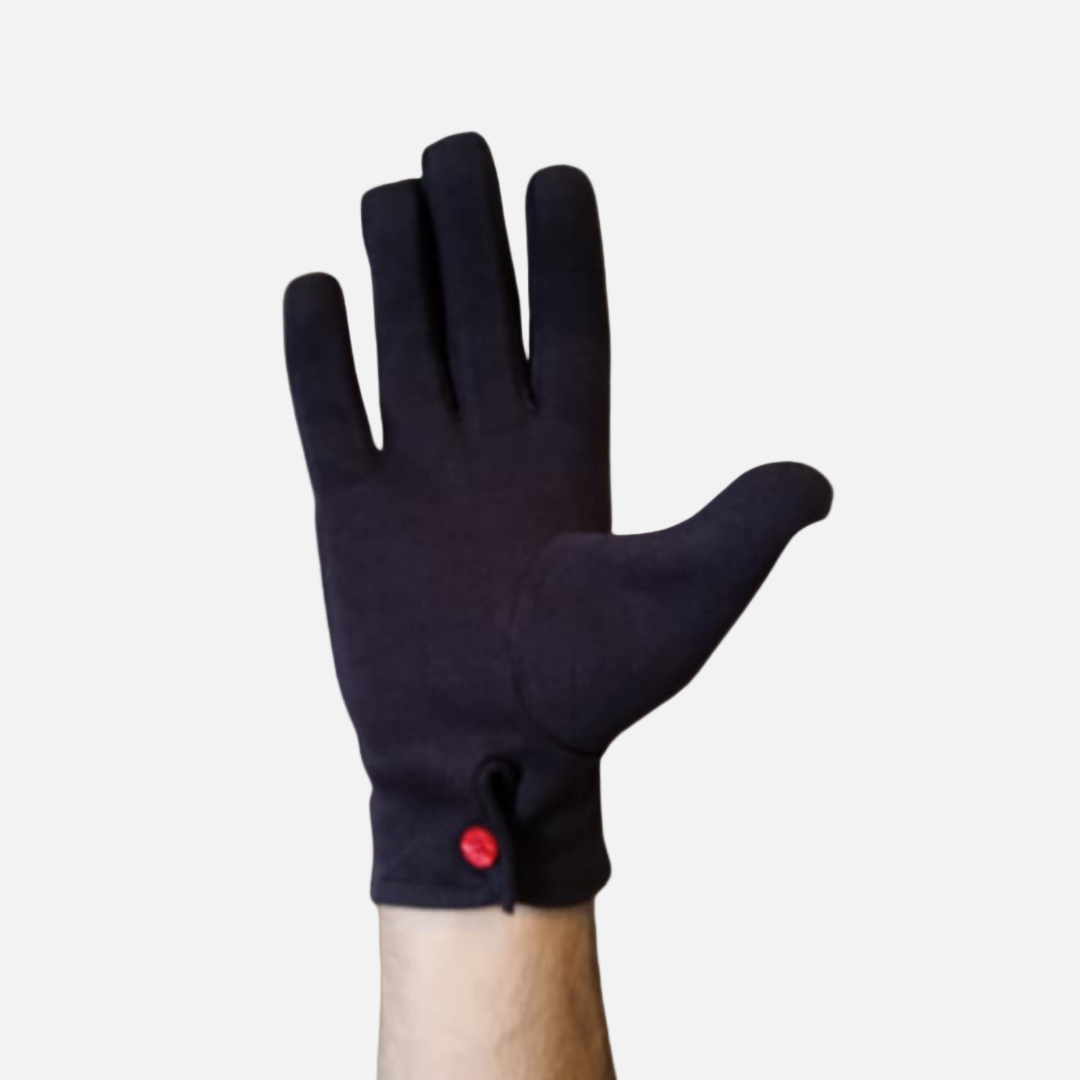 Black Cotton Gloves – For Men & Women