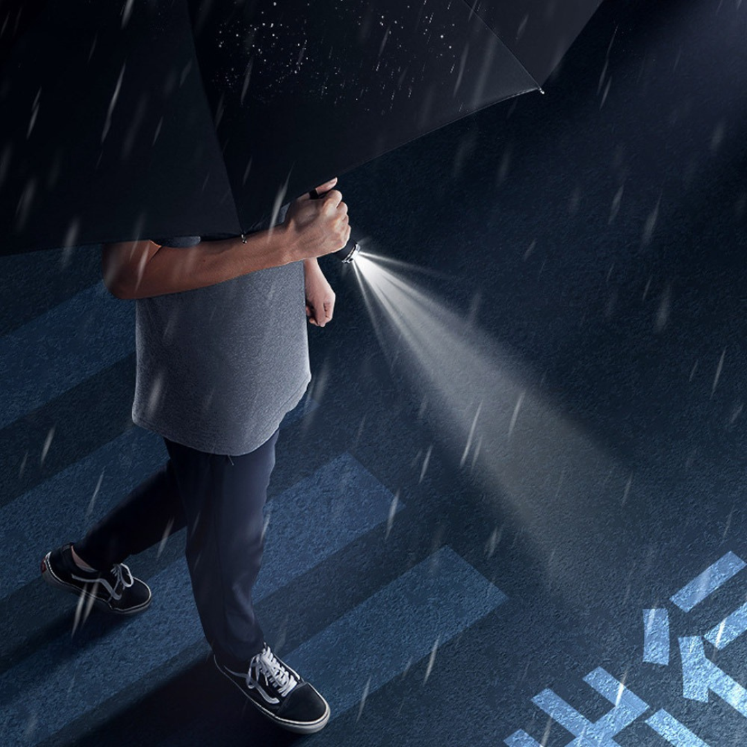 Automatic Folding Umbrella – Super Strong Windproof, Large UV Sun Proof Design