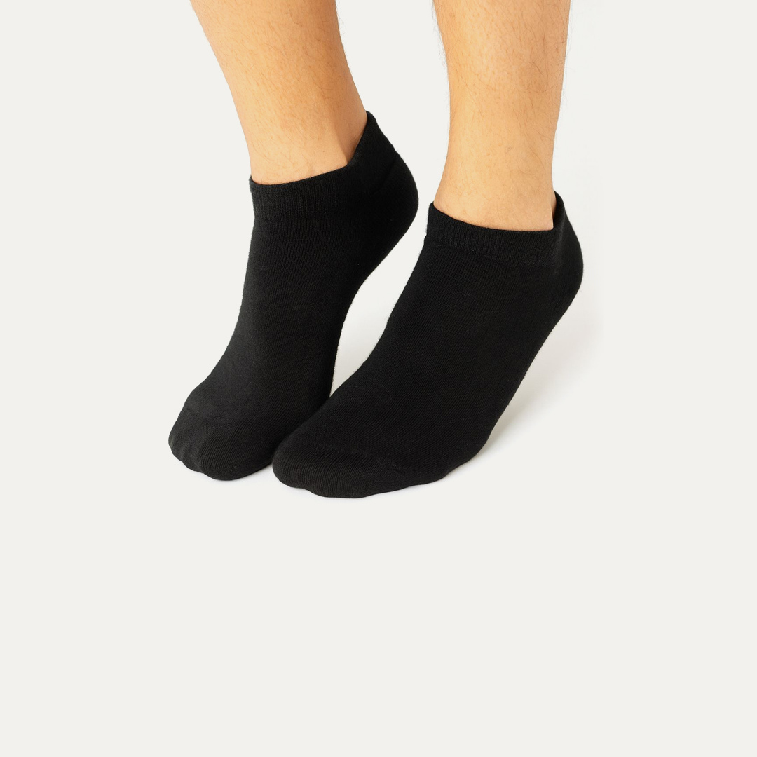 Ankle Black Socks