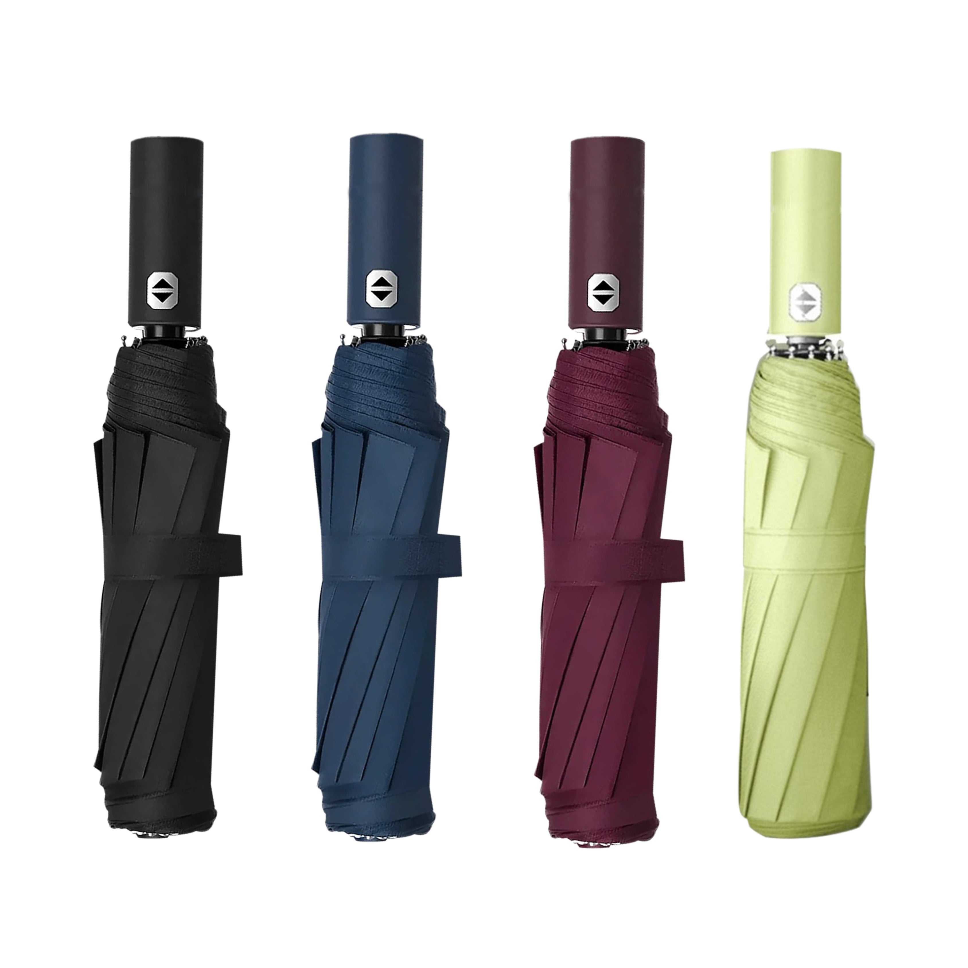 Automatic Folding Umbrella – Super Strong Windproof, Large UV Sun Proof Design