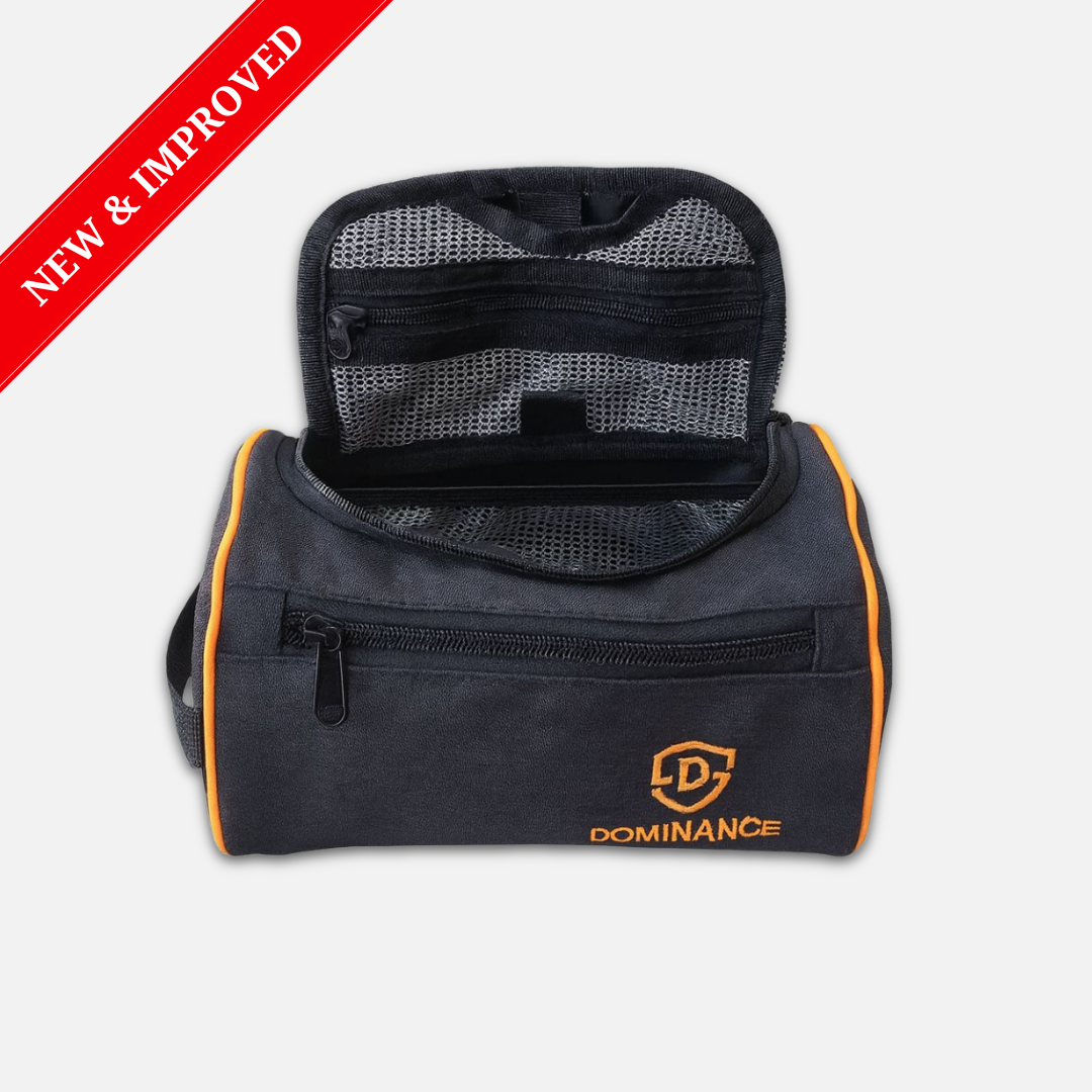 High Quality Toiletry Bag with hanging Hook - Black