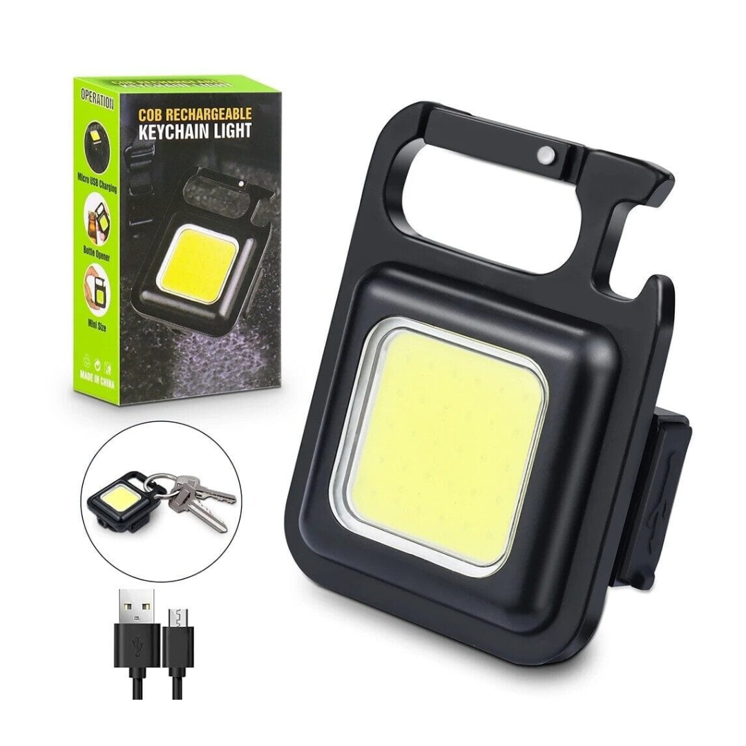 Rechargeable Mini Keychain Light – Powerful, Portable & Always Ready