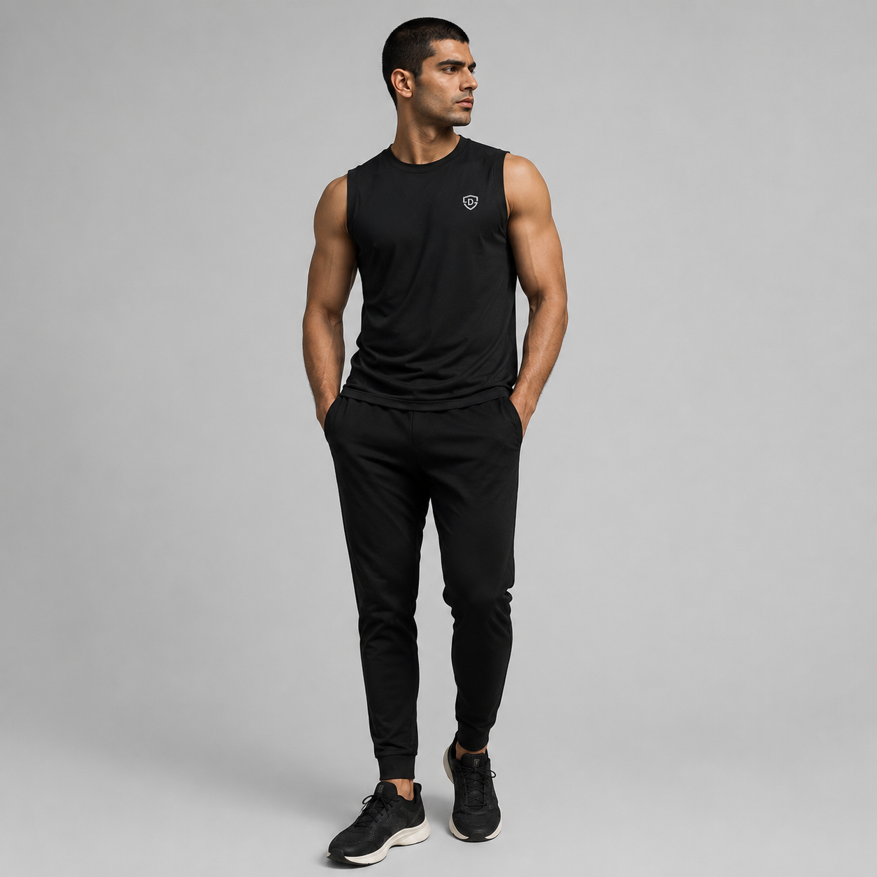 Dominance Performance Tank Top | Black