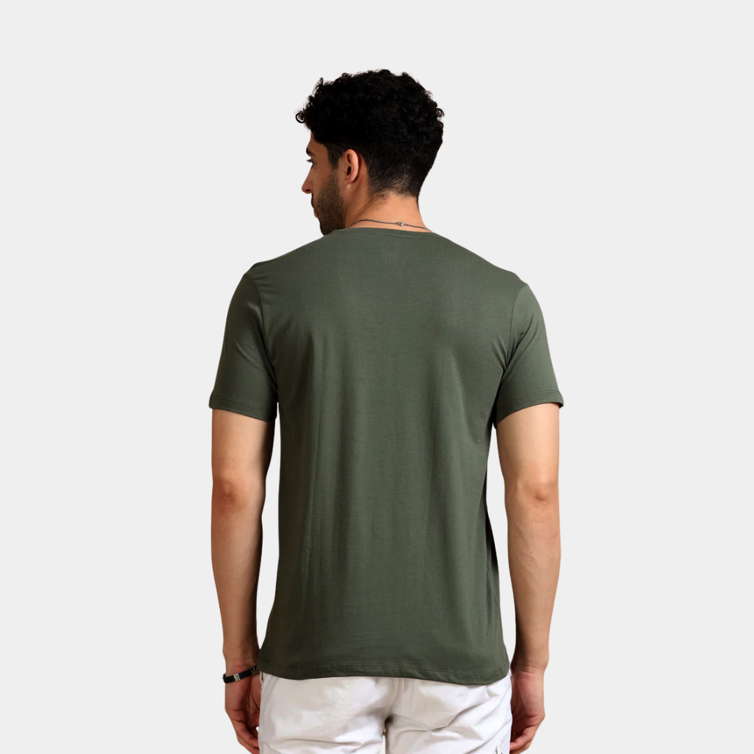 Basic Plan Tee – Round Neck T-Shirt