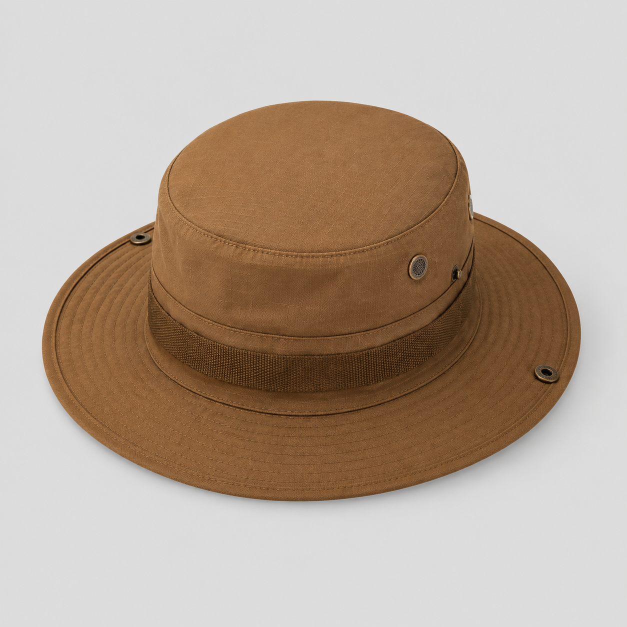 Round Hat – Brown