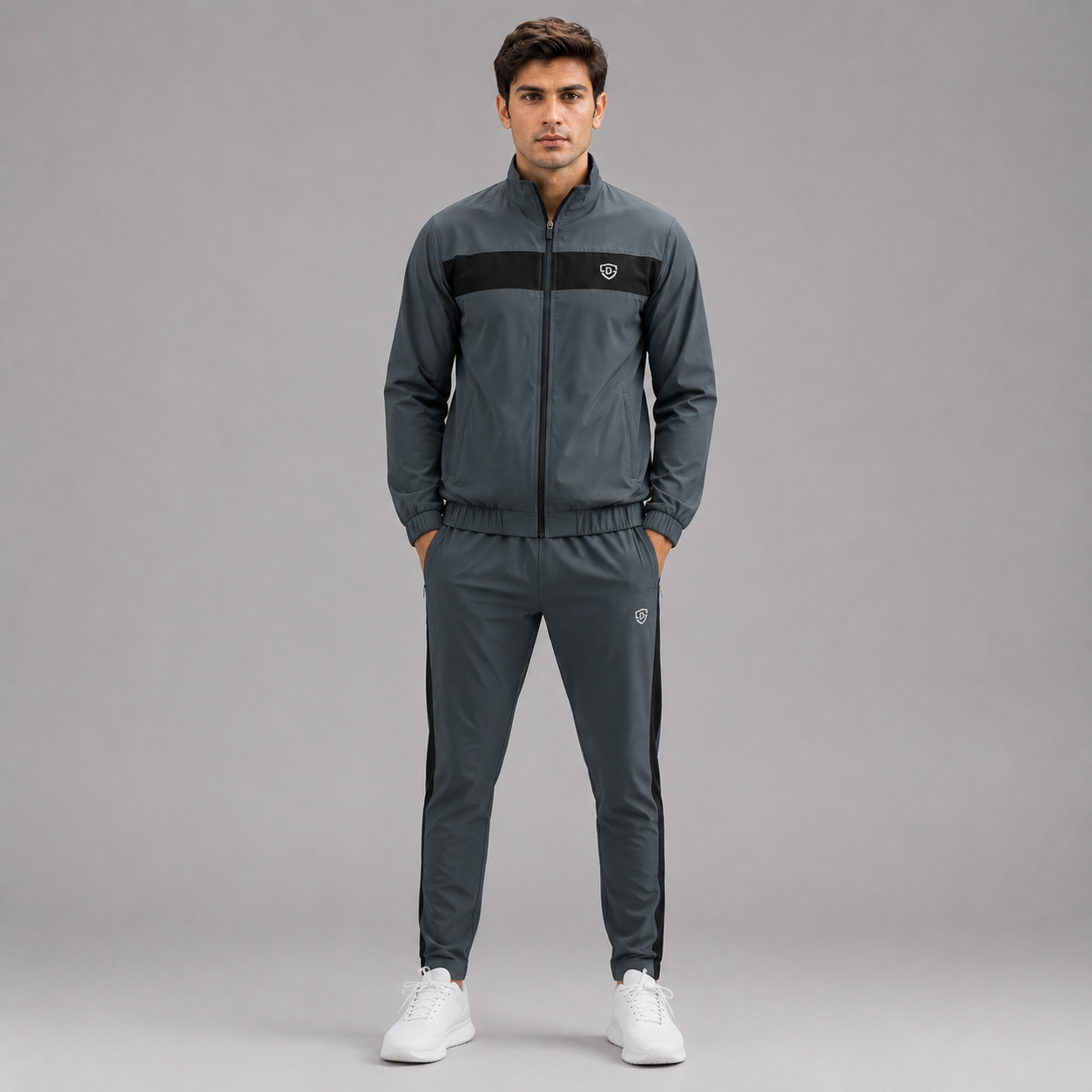 Dominance Performance Tracksuit | Charcoal