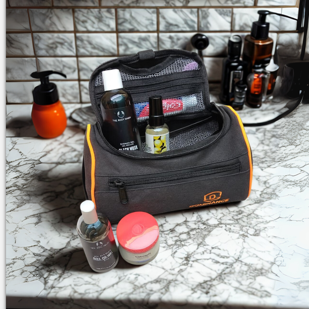 Dominance Toiletry Bag with hanging hook