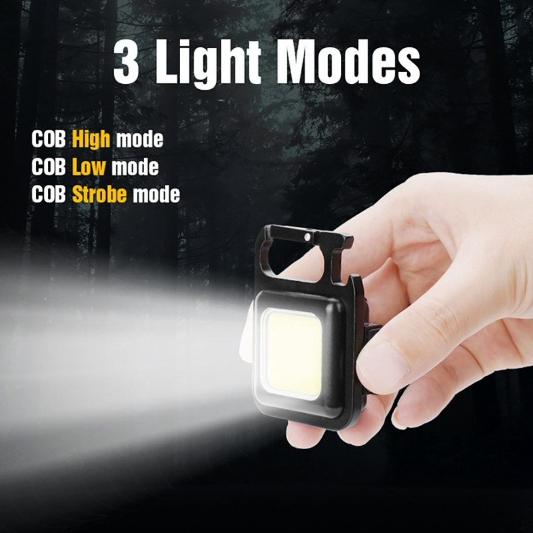 Rechargeable Mini Keychain Light – Powerful, Portable & Always Ready