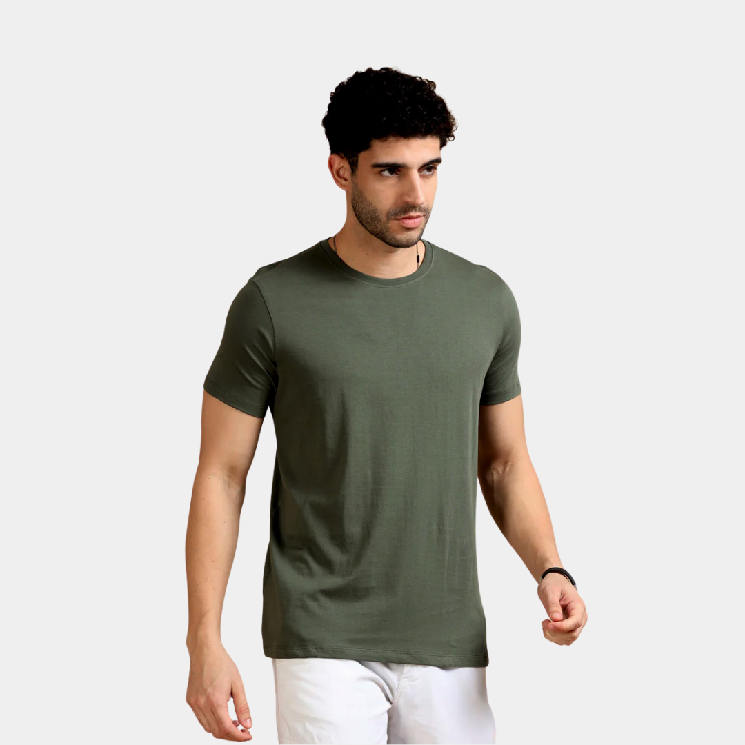 Basic Plan Tee – Round Neck T-Shirt