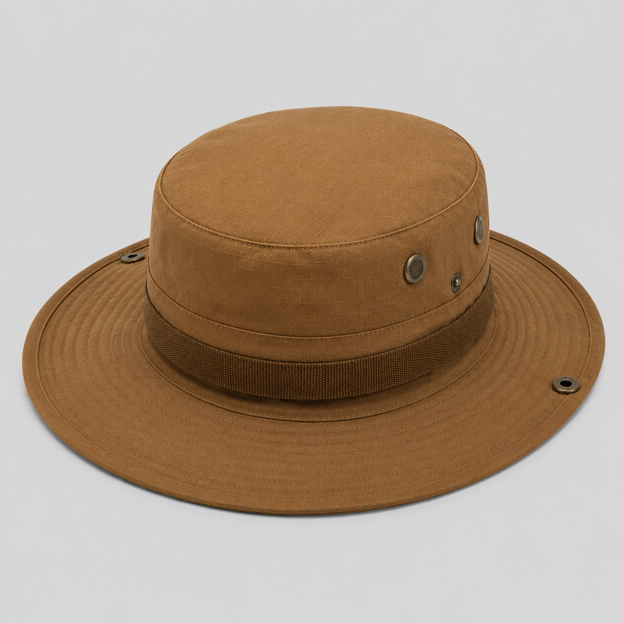 Round Hat – Brown