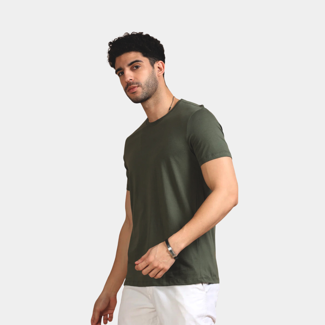 Basic Plan Tee – Round Neck T-Shirt