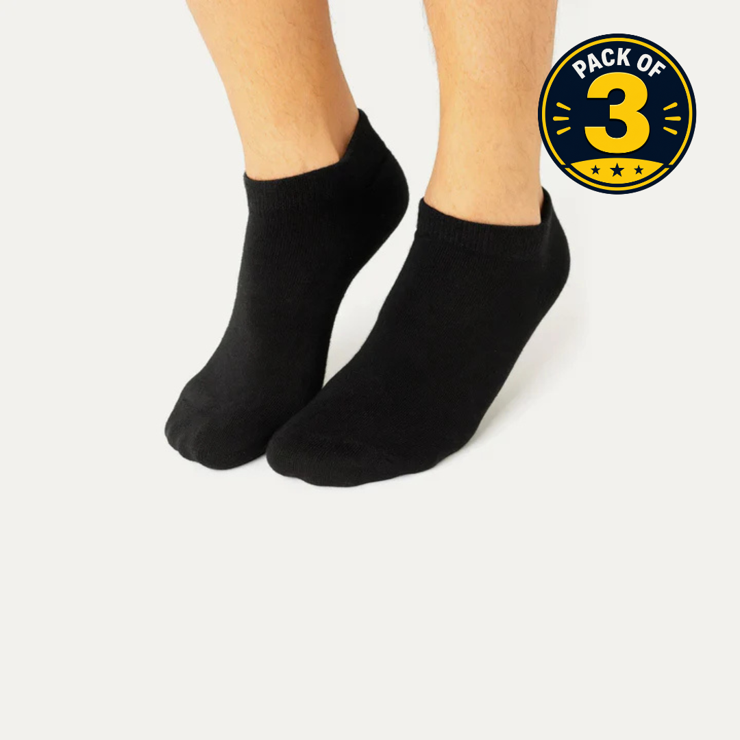 Ankle Black Socks