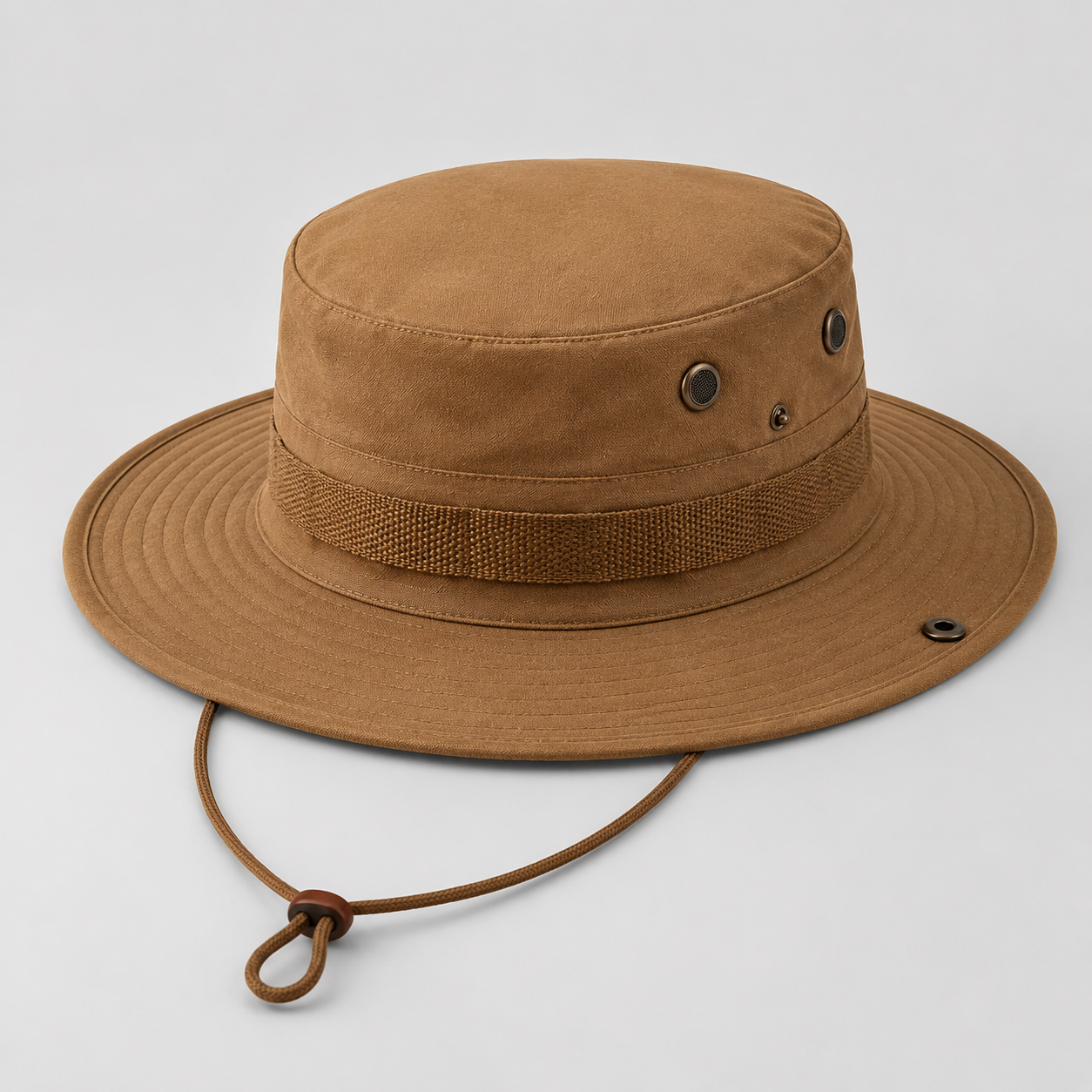 Round Hat – Brown