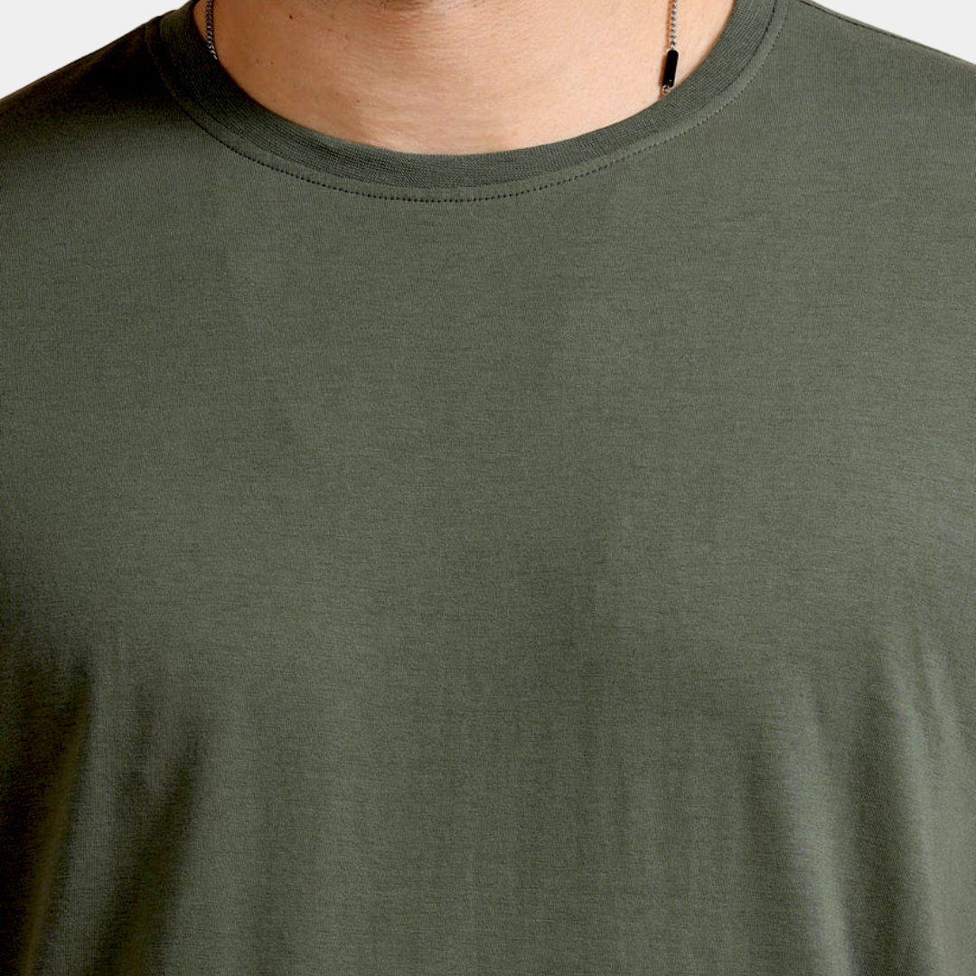 Basic Plan Tee – Round Neck T-Shirt