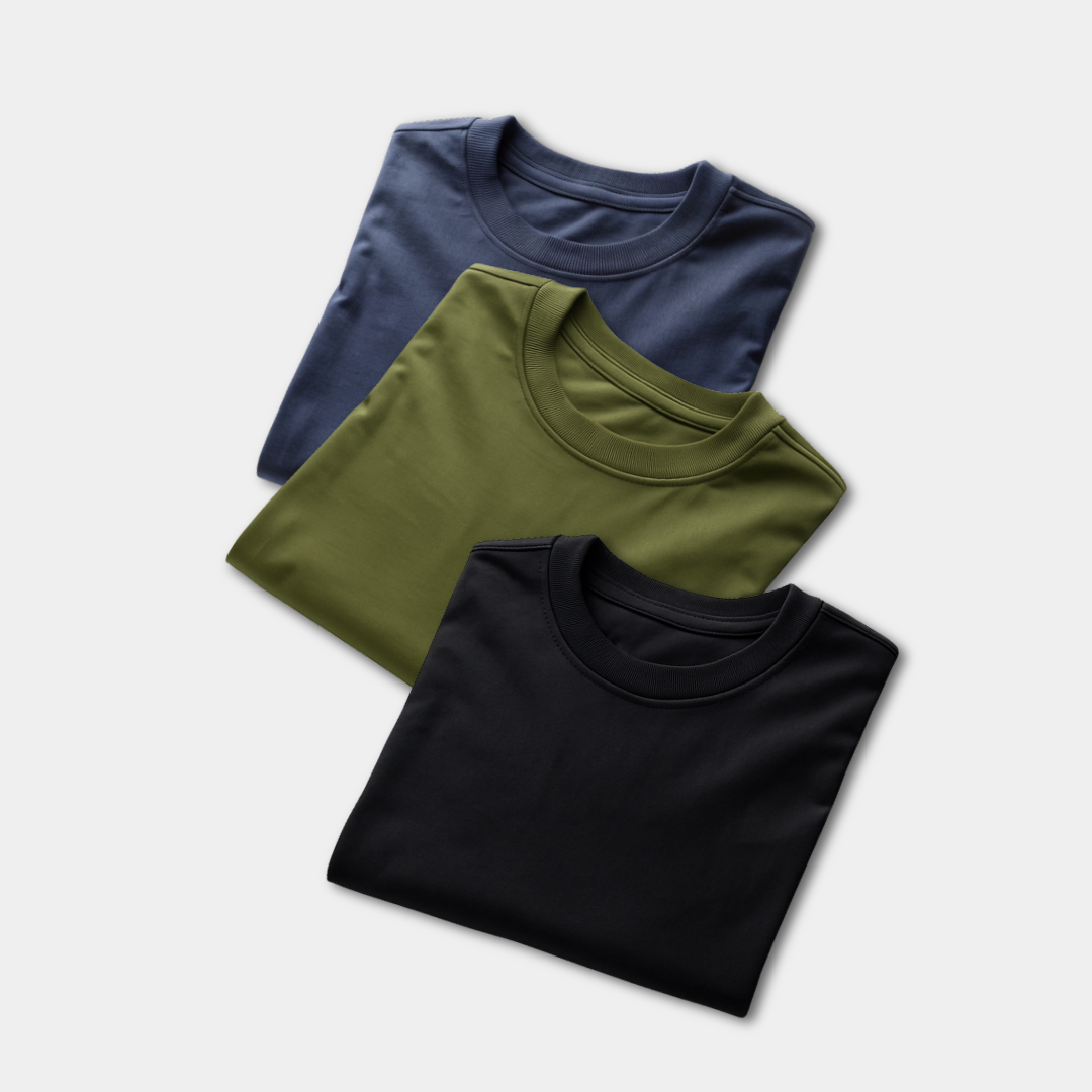 Basic Plan Tee – Pack of 3