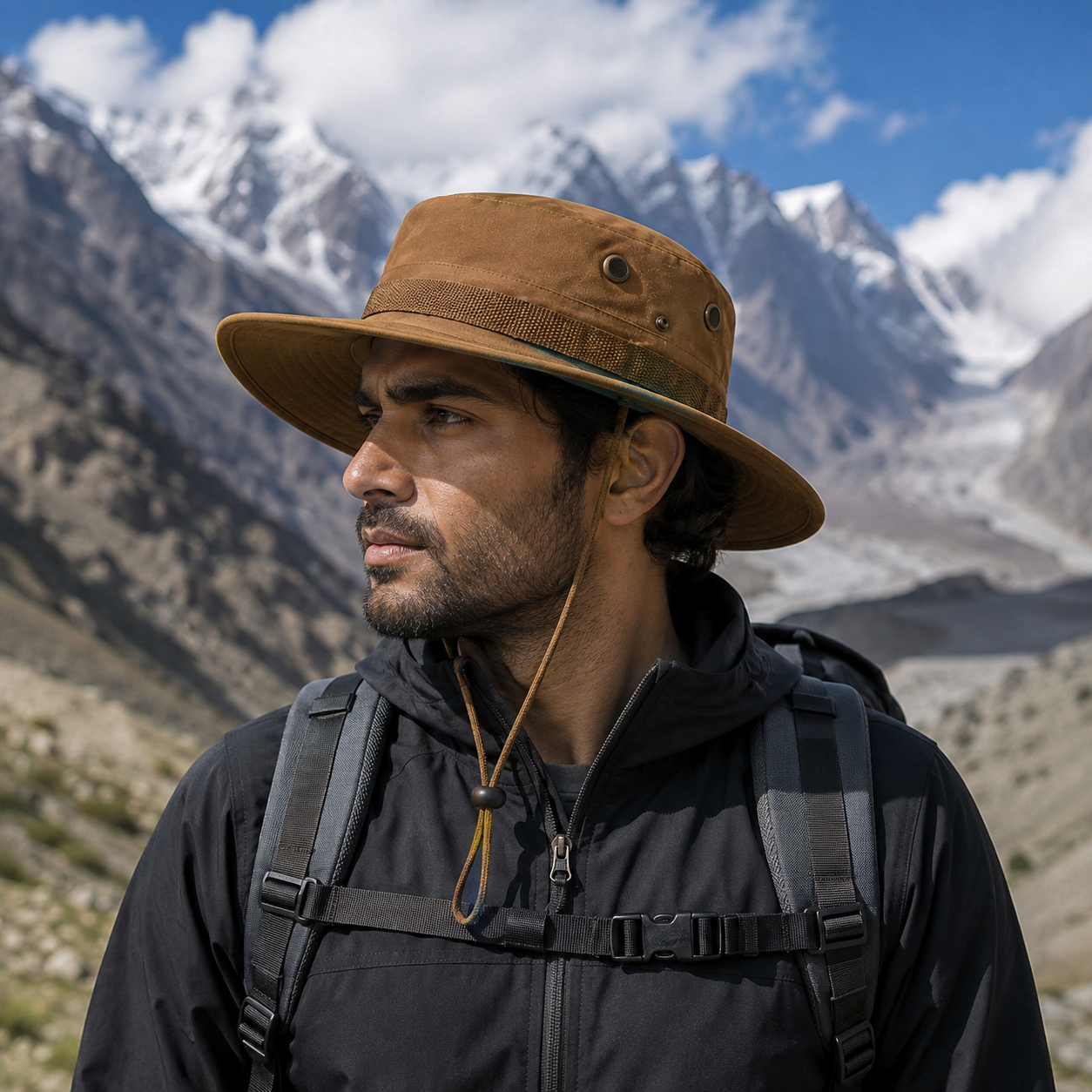 Round Hat – Brown