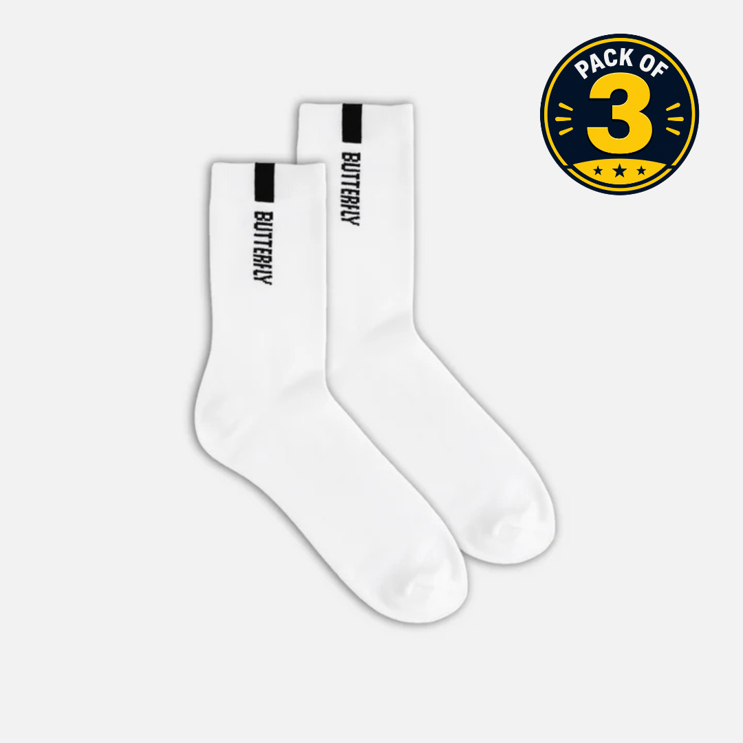 Tactics Crew Terry Socks (White)