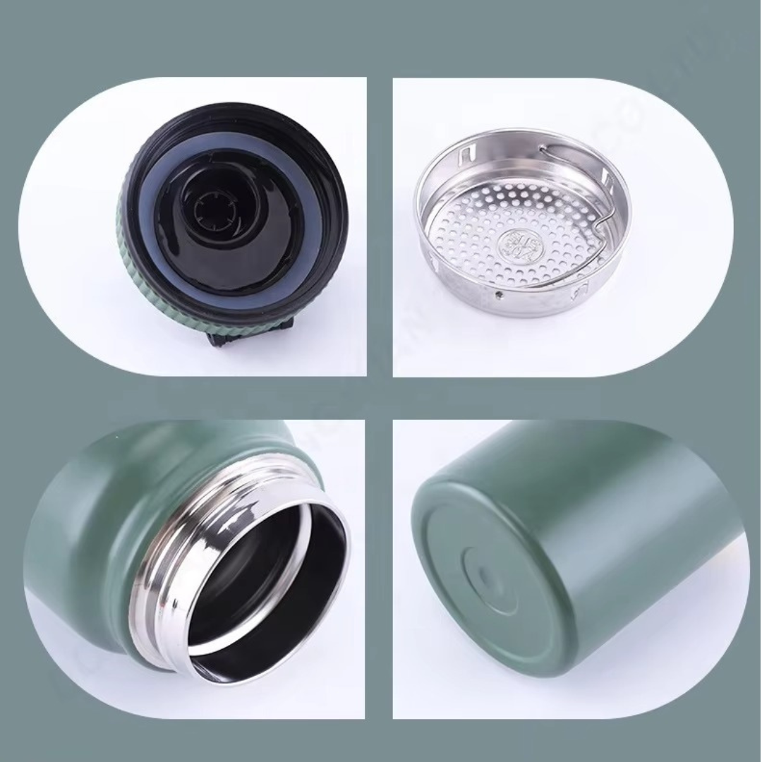 Hot & Cold Stainless Steel Beverage Flask/ Water Bottle – 1000ML