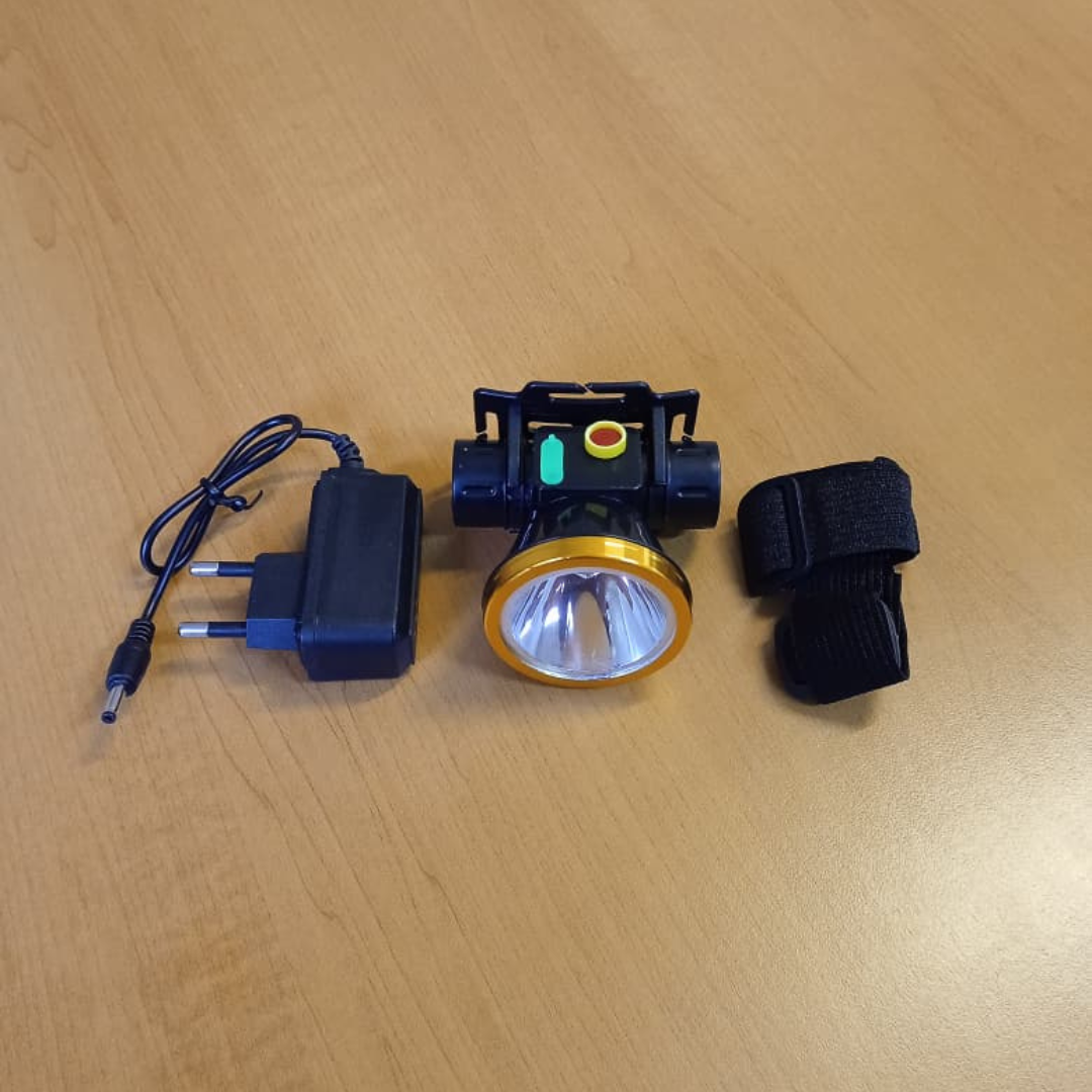 SDGO Headlamp Flashlight  SD-02– 50W Long-Range LED, Waterproof, Rechargeable
