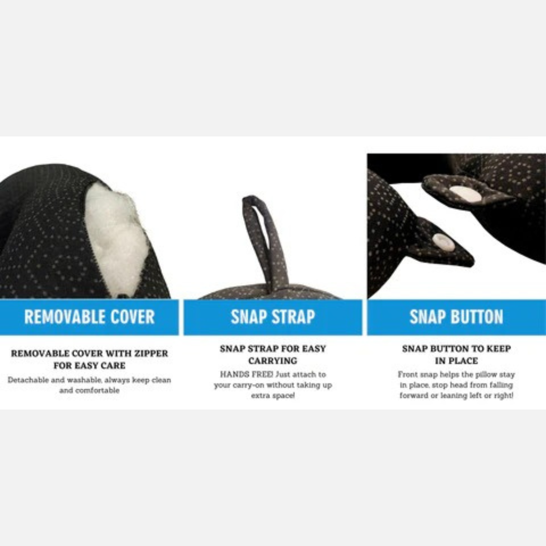 Relaxsit Microfiber Neck Pillow – Ultimate Comfort for Every Journey