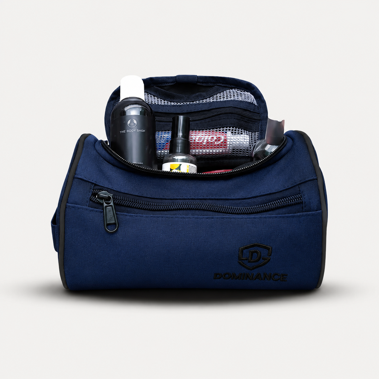 Dominance Toiletry Bag with hanging hook - Blue