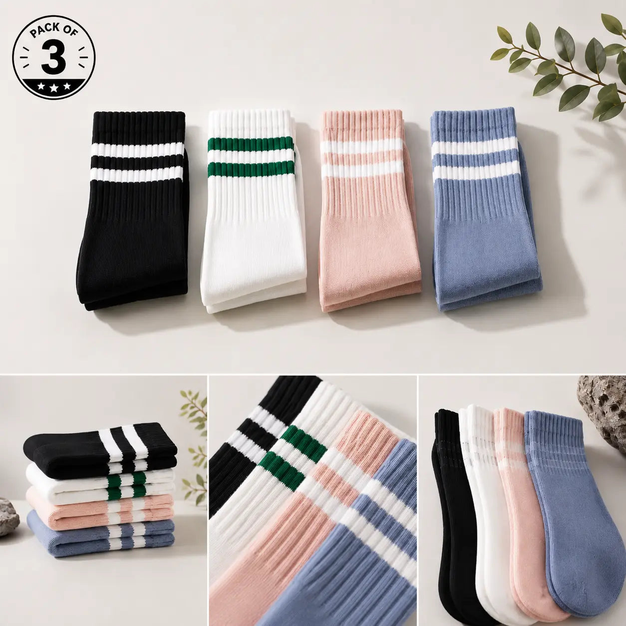 Crew Terry Socks Dominance PK