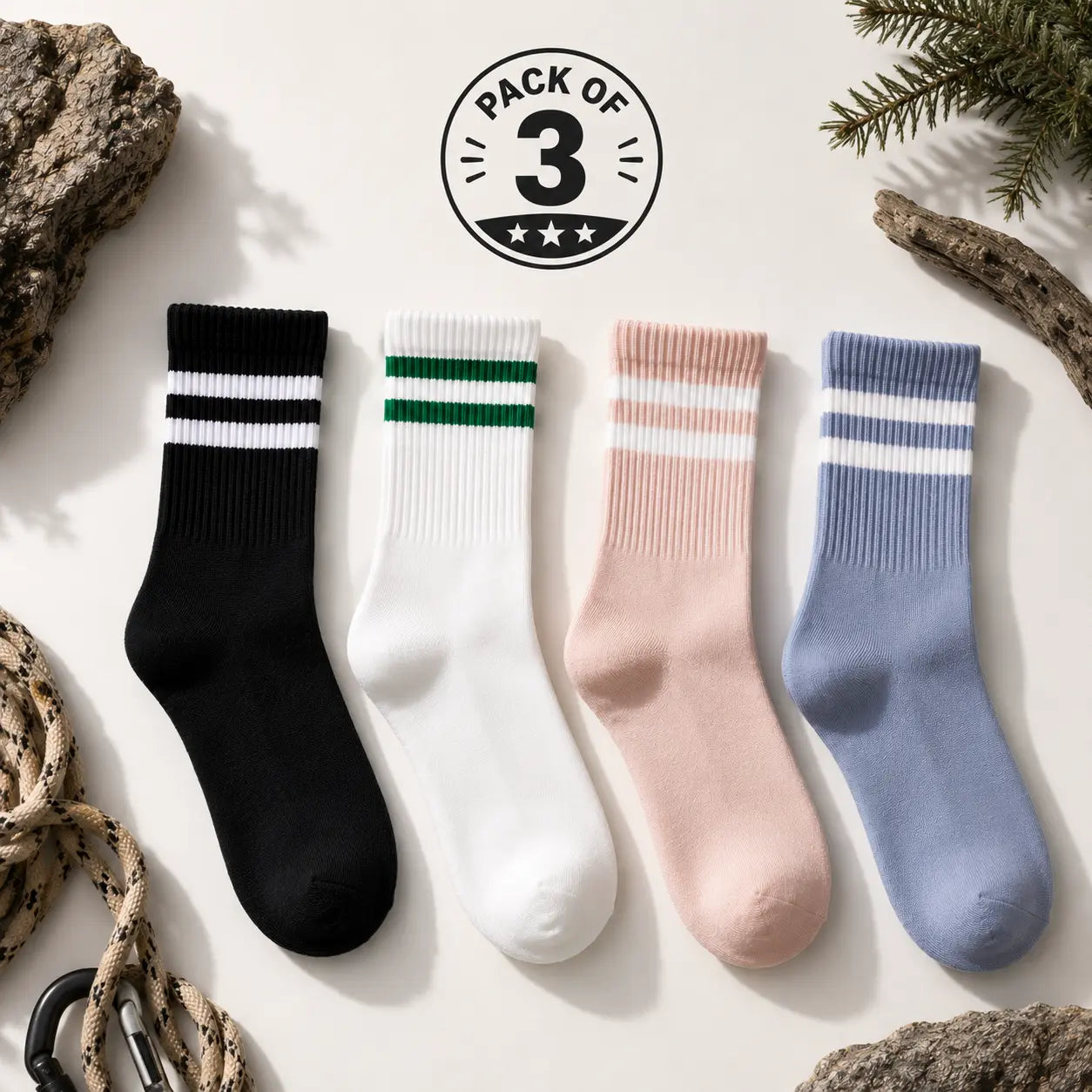 Crew Terry Socks Dominance PK