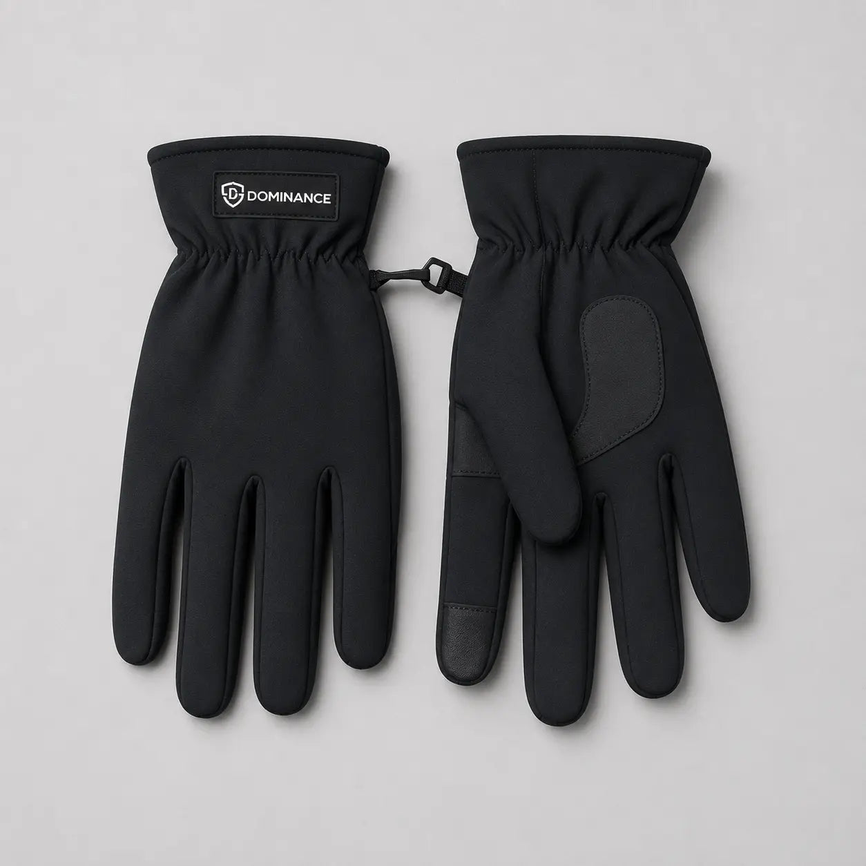 Dominance Black Fleece gloves DOMINANCE