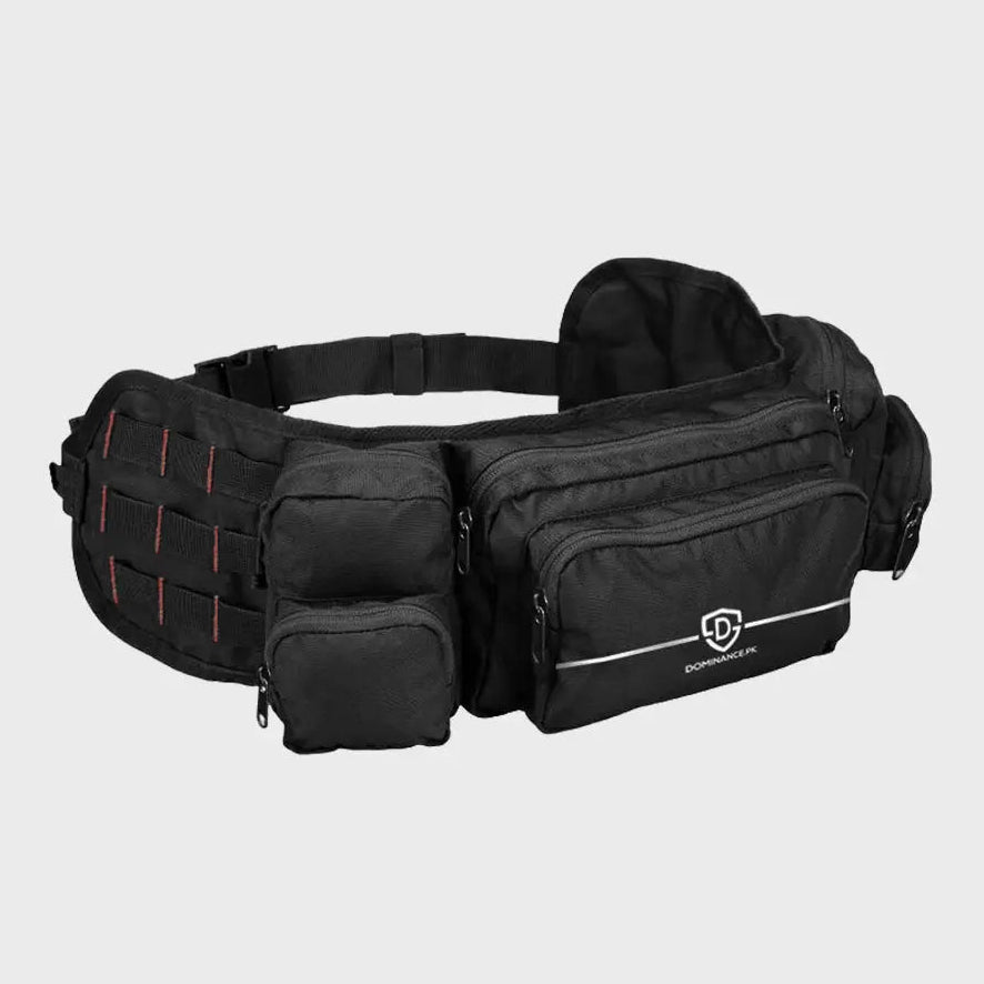 High Quality Waist Bag 7L Black DOMINANCE