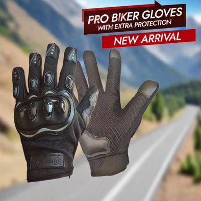 Dominance Pro Biker Gloves with Extra Protection