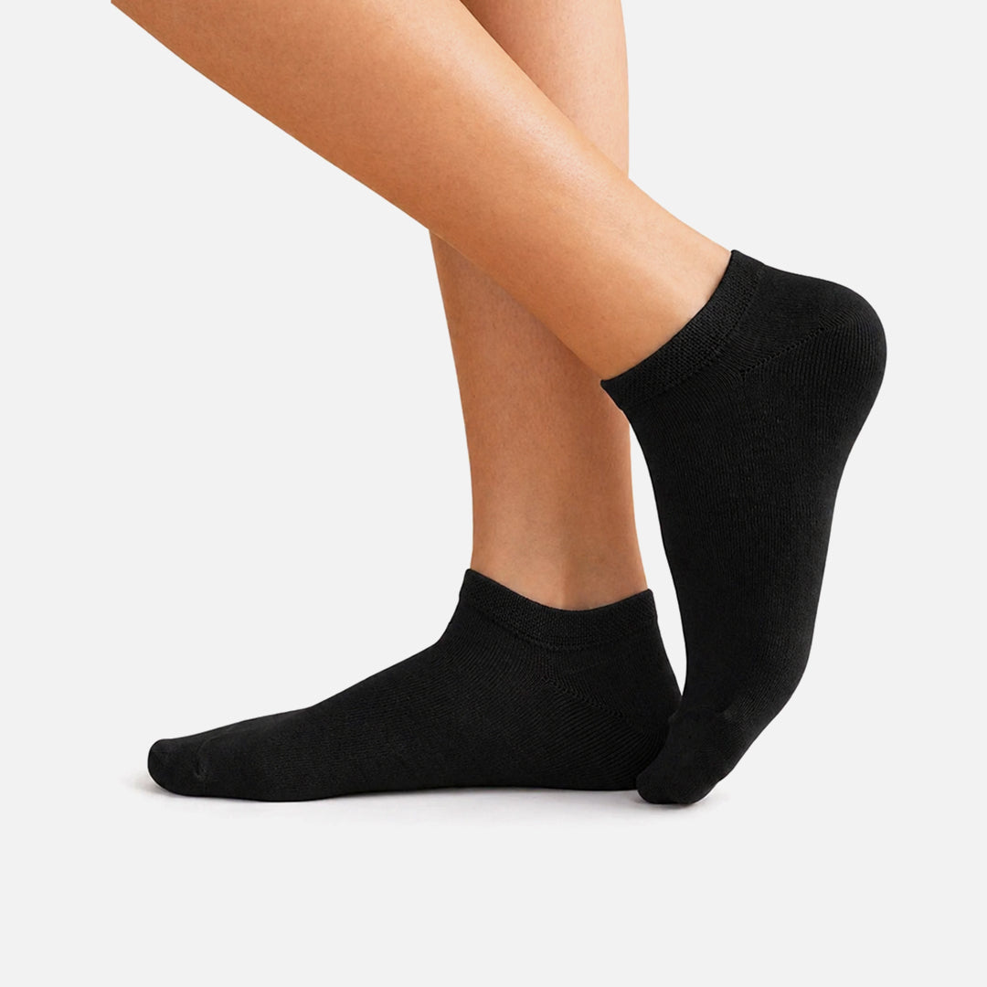 Black Ankle Summer Socks (Unisex)