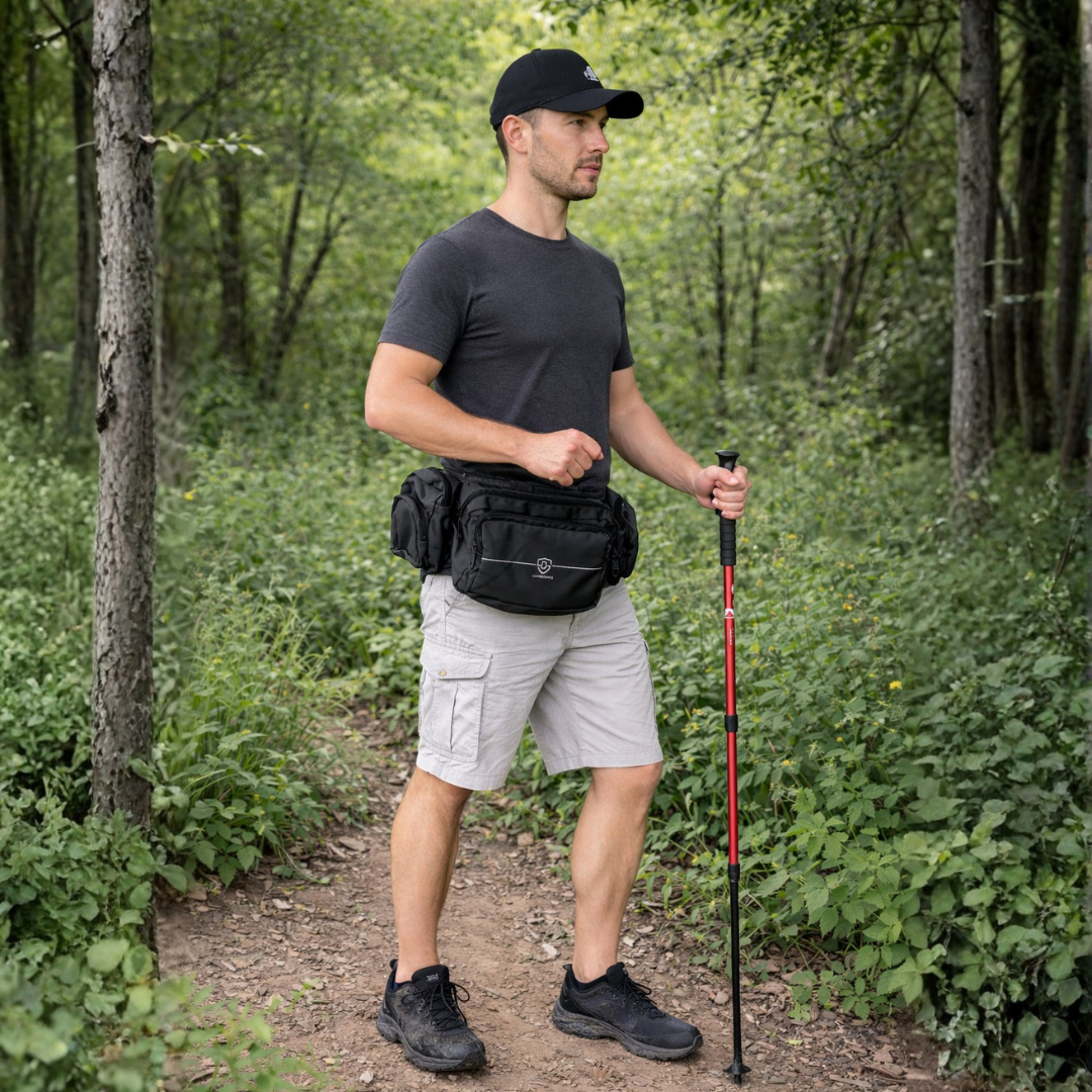 High Quality Waist Bag 7L Black