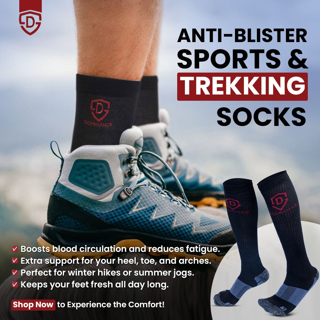 Anti-blister Trekking compression Socks (1 Pair)