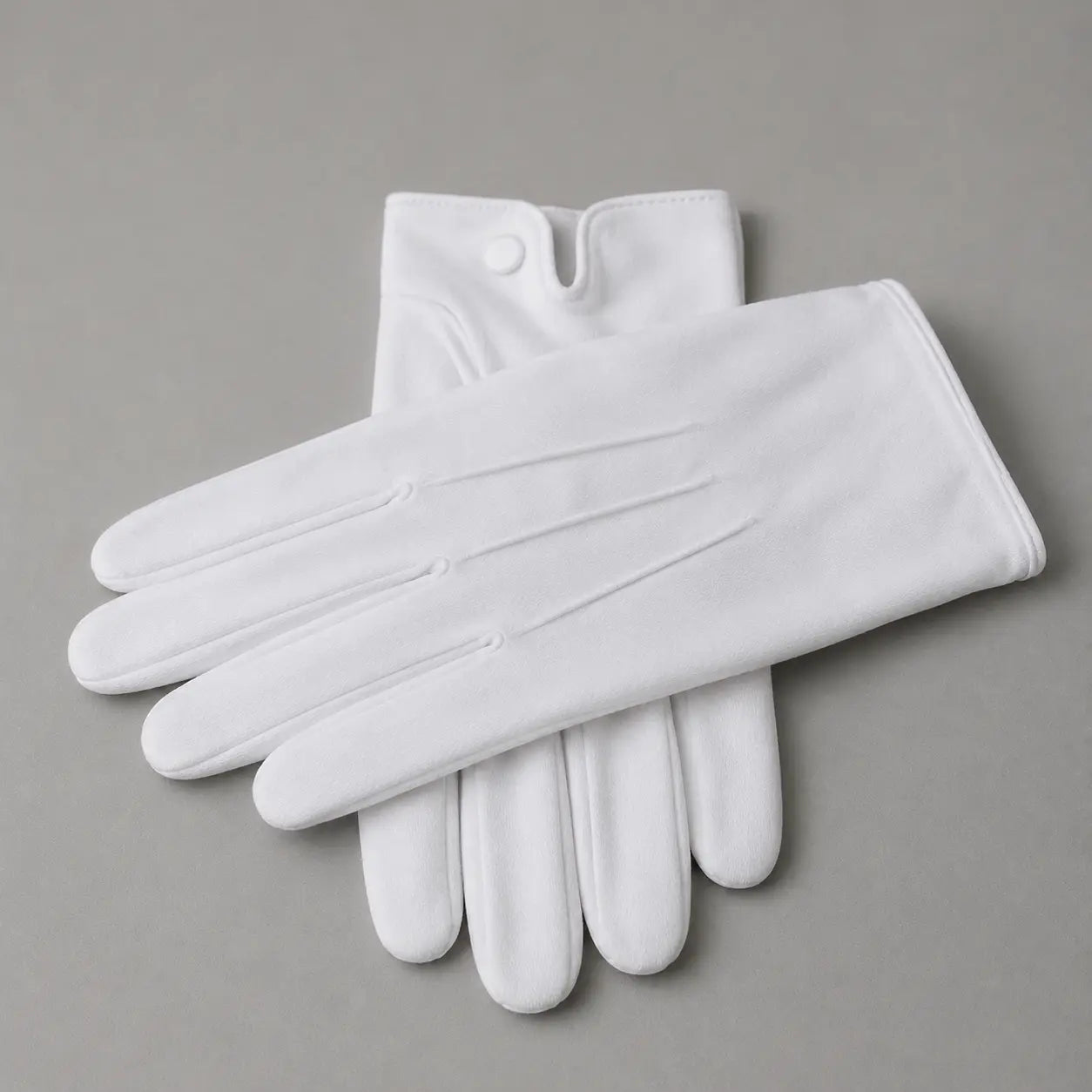 White Cotton Gloves – For Men & Women Dominance PK