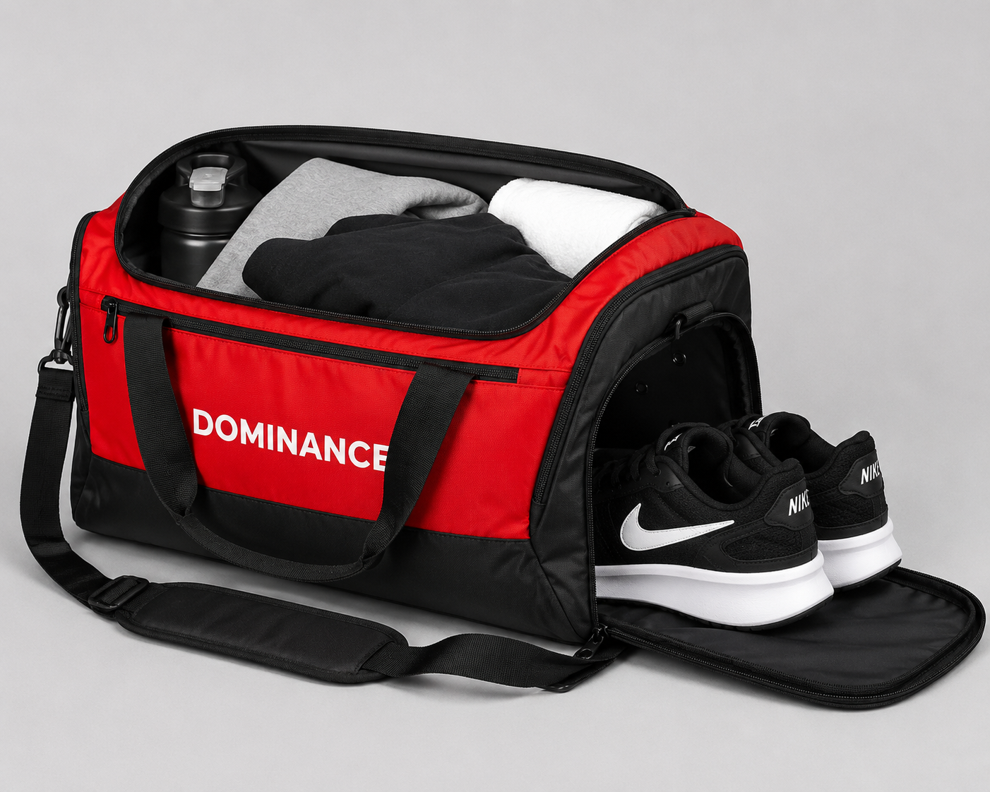 Dominance Gym Bag with extra shoe compartment