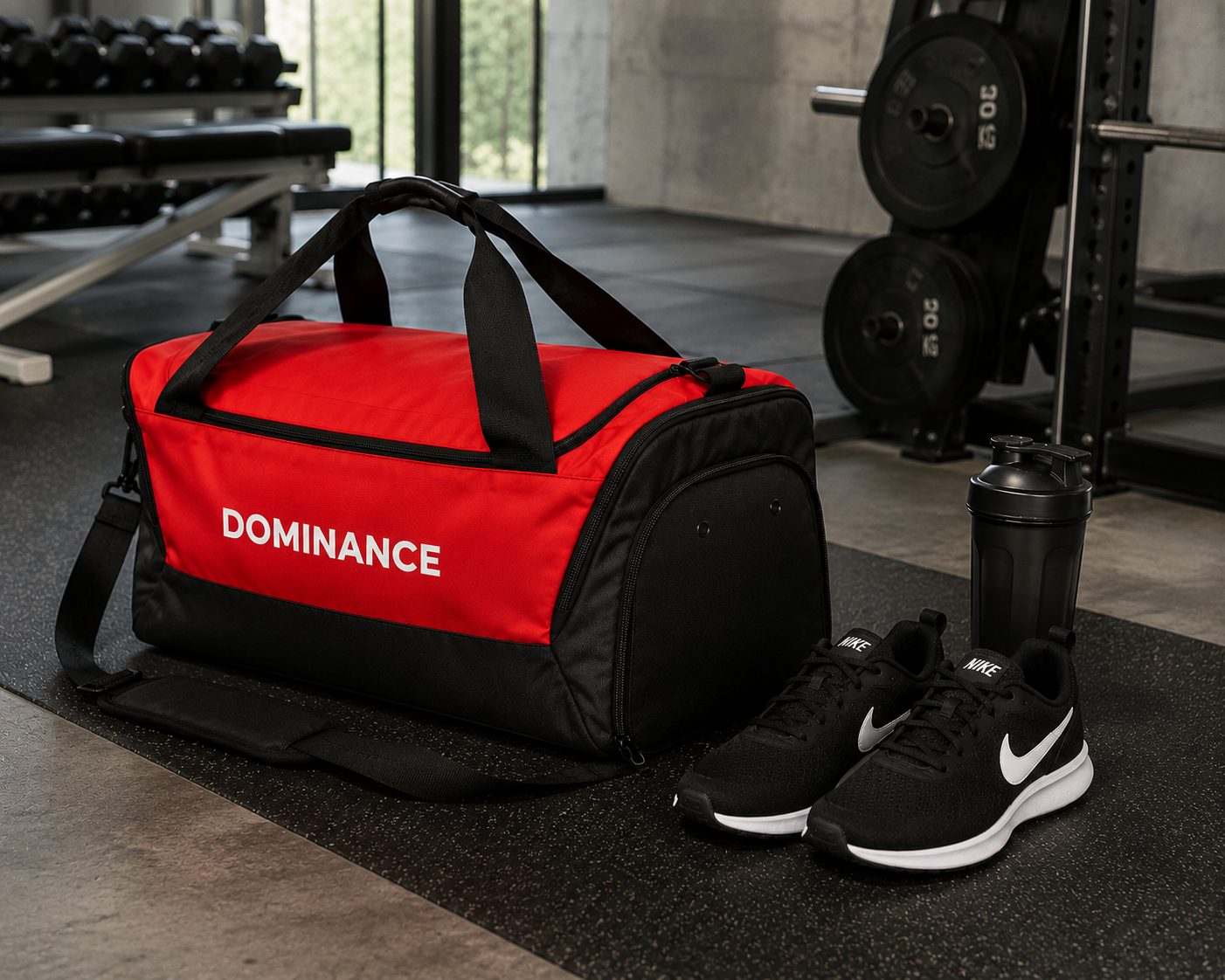 Dominance Gym Bag with extra shoe compartment