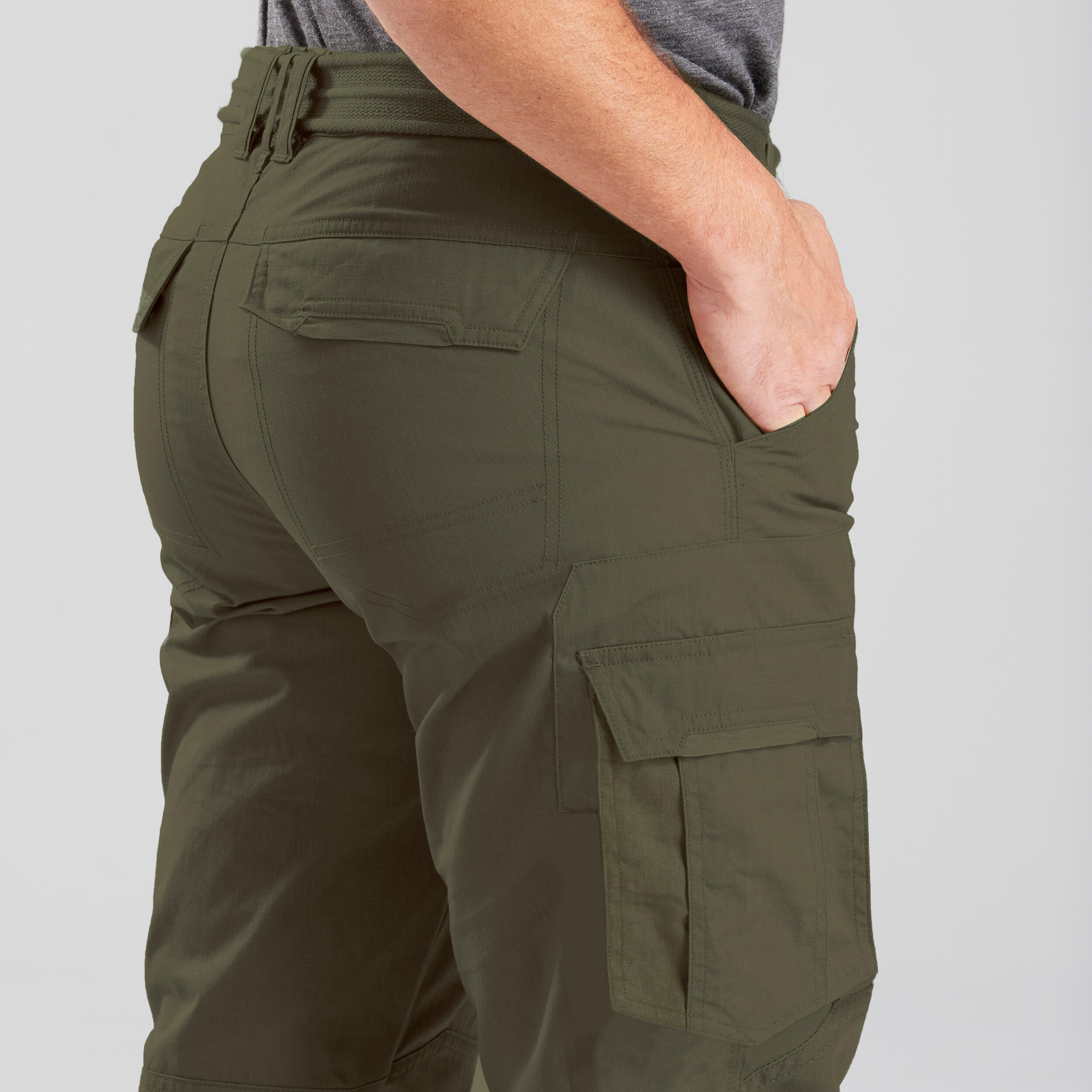 Dominance Stretchable cotton Cargo Trouser | Cargo Pants - Green