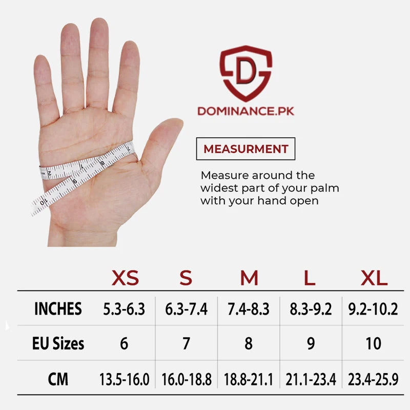 DOMINANCE HALF FINGER MENS GLOVES SUMMER