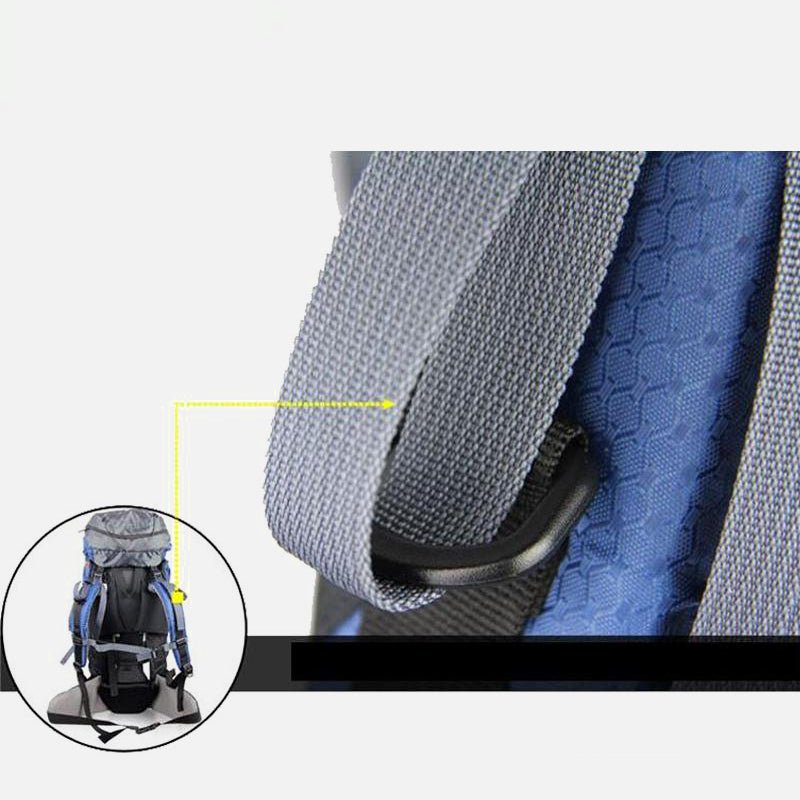 60-Liter Dominance Backpack | Travelling bag with Aluminium Rod