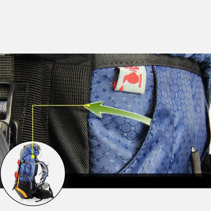 60-Liter Dominance Backpack | Travelling bag with Aluminium Rod