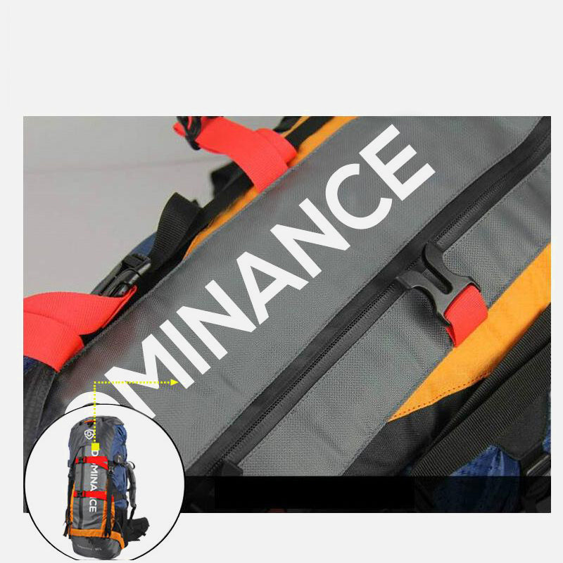 60-Liter Dominance Backpack | Travelling bag with Aluminium Rod