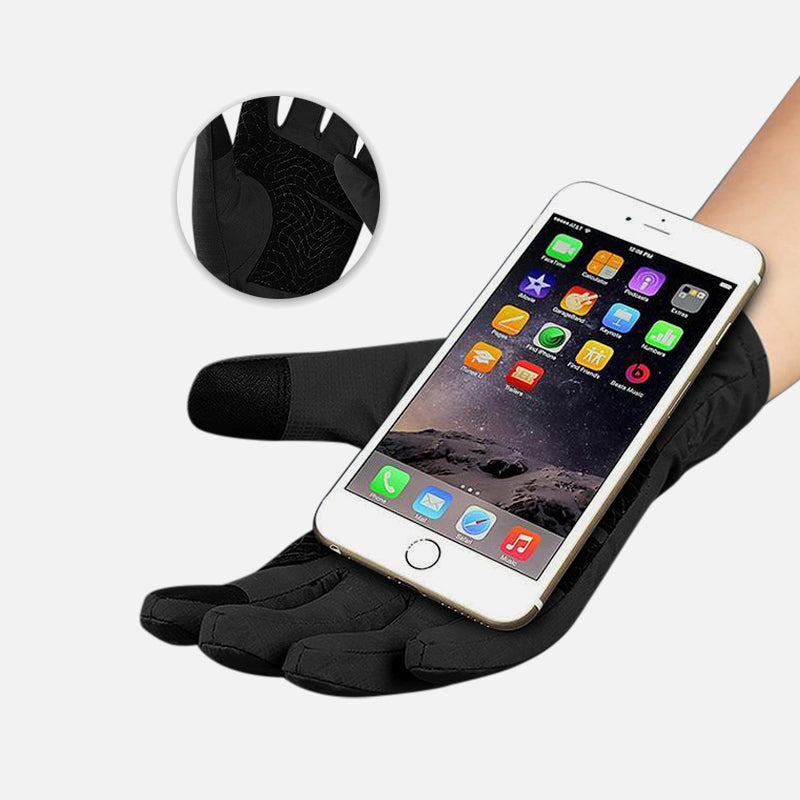 Dominance Black Fleece gloves