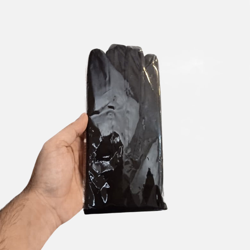 Black Cotton Gloves – For Men & Women