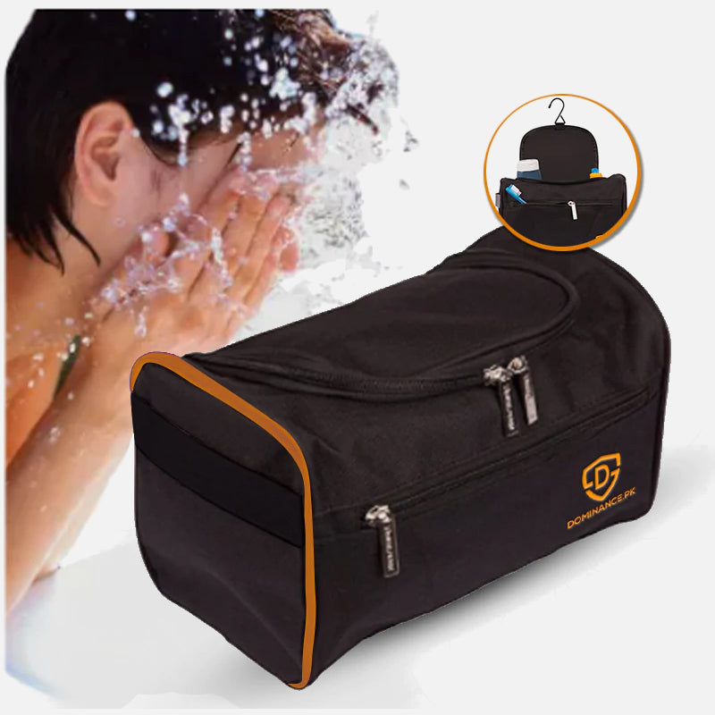 Dominance Toiletry Bag with hanging hook