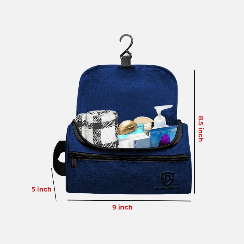 Dominance Toiletry Bag with hanging hook