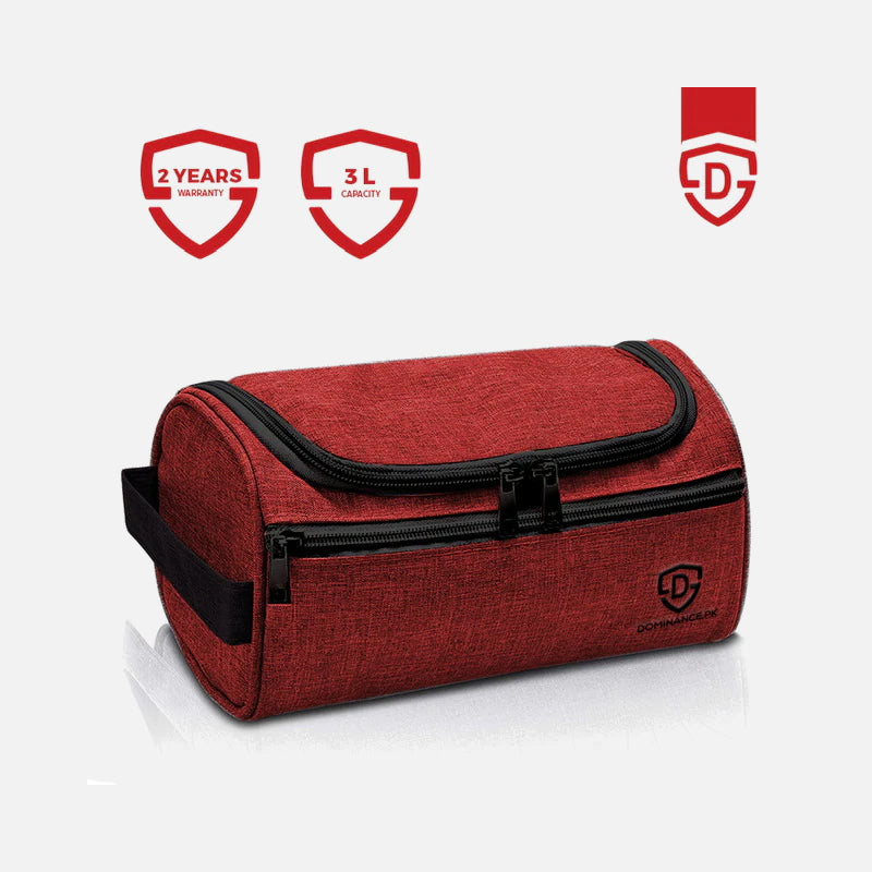 Dominance Toiletry Bag with hanging hook
