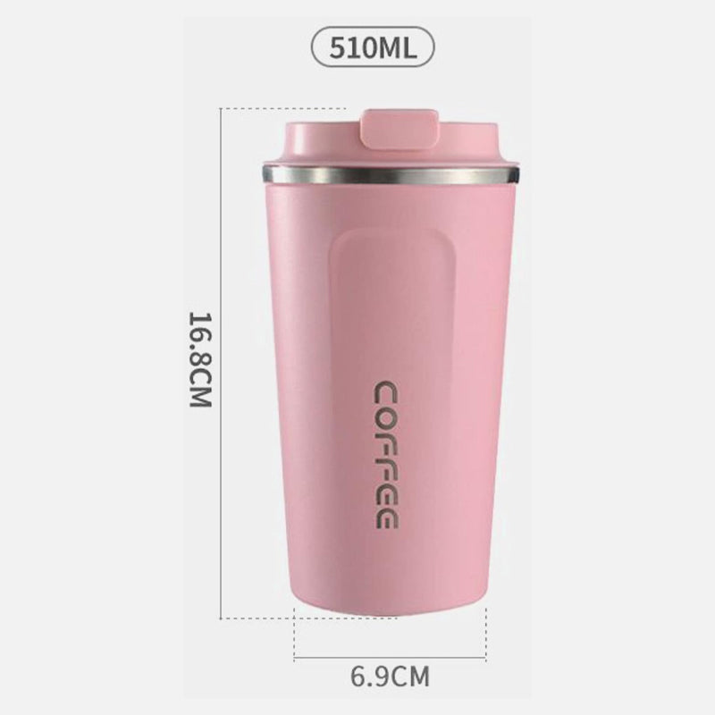 Stainless Steel Insulated Travel Mug – 500ml