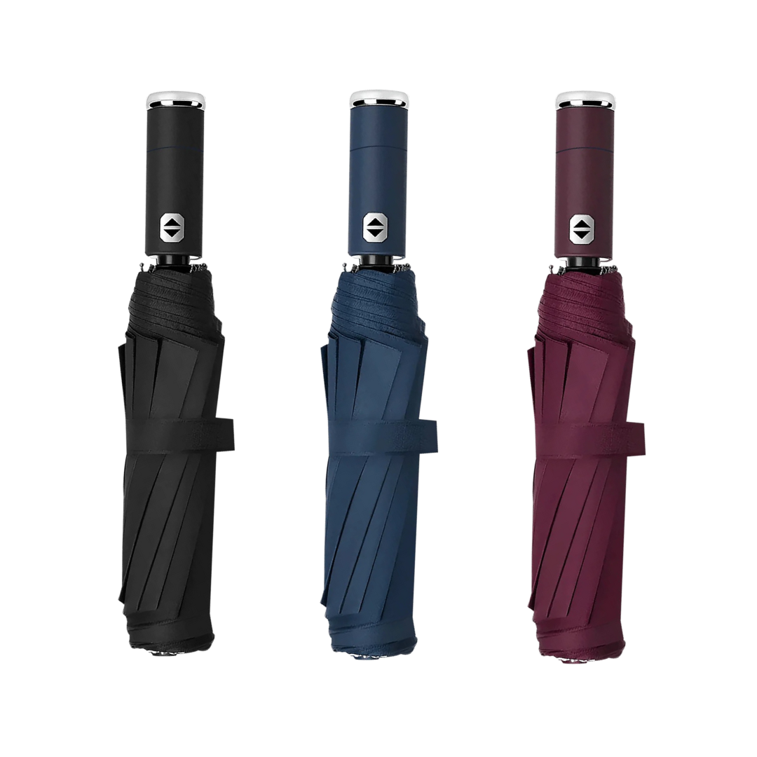 Automatic Folding Umbrella – Super Strong Windproof, Large UV Sun Proof Design